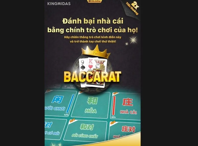 Giới thiệu tổng quan về game Baccarat King88