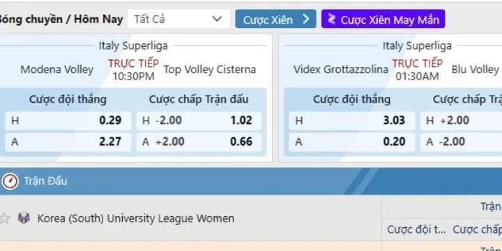 Bóng chuyền King88 bộ môn được săn đón