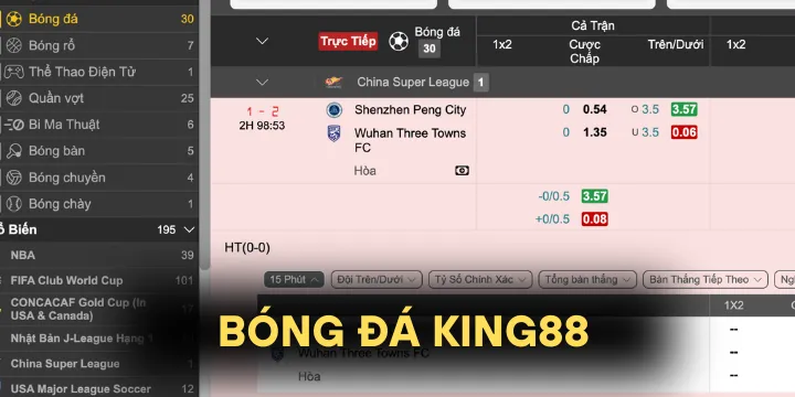 Bóng đá King88 - Bộ môn quốc dân được nhiều người yêu thích